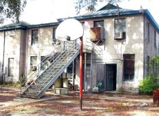 MAA Old jail recreation yard, early 2000's.